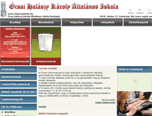 Tablet Screenshot of halaszyiskola.hu